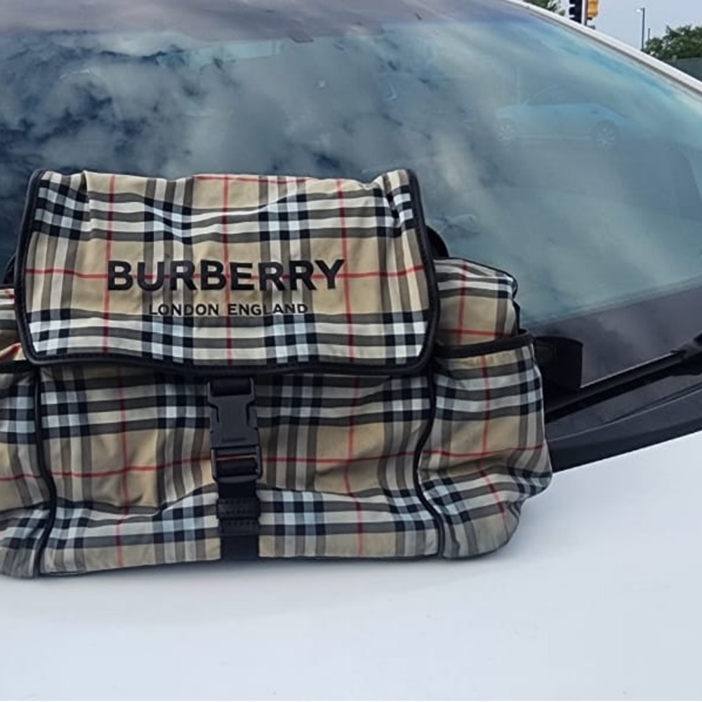 burberry baby bag diaper bag
